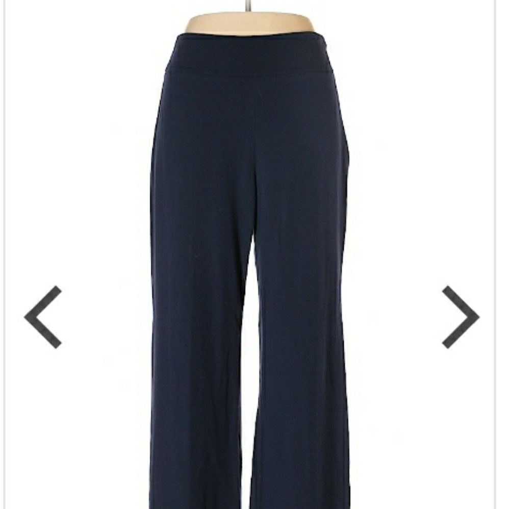 Talbot's Casual Navy Blue Flare Pants